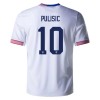 USA Pulisic 10 Hjemme 2024 - Herre Fotballdrakt